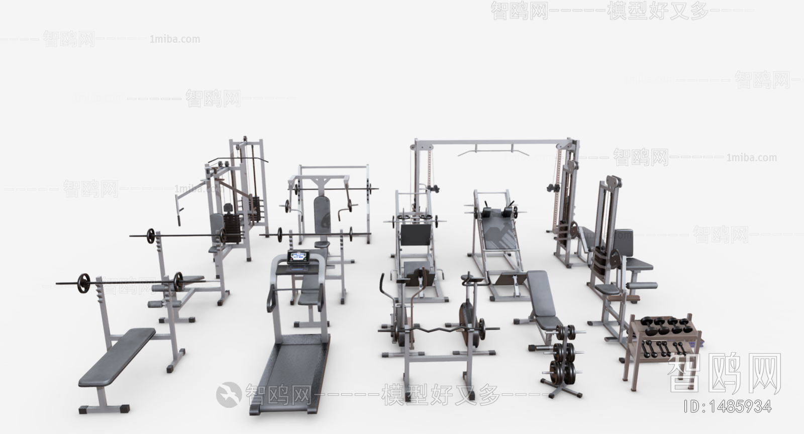 Industrial Style Fitness Equipment