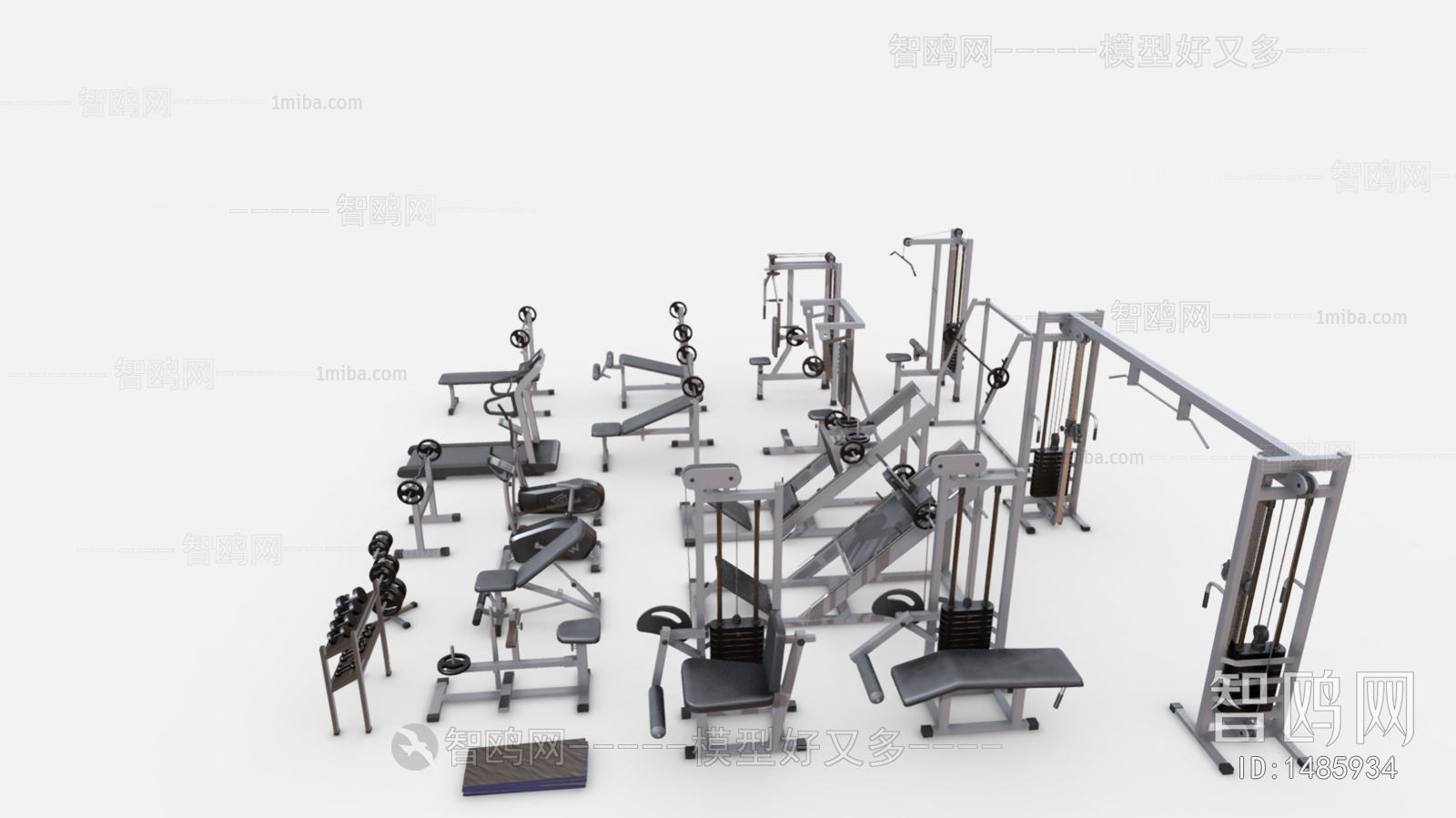 Industrial Style Fitness Equipment