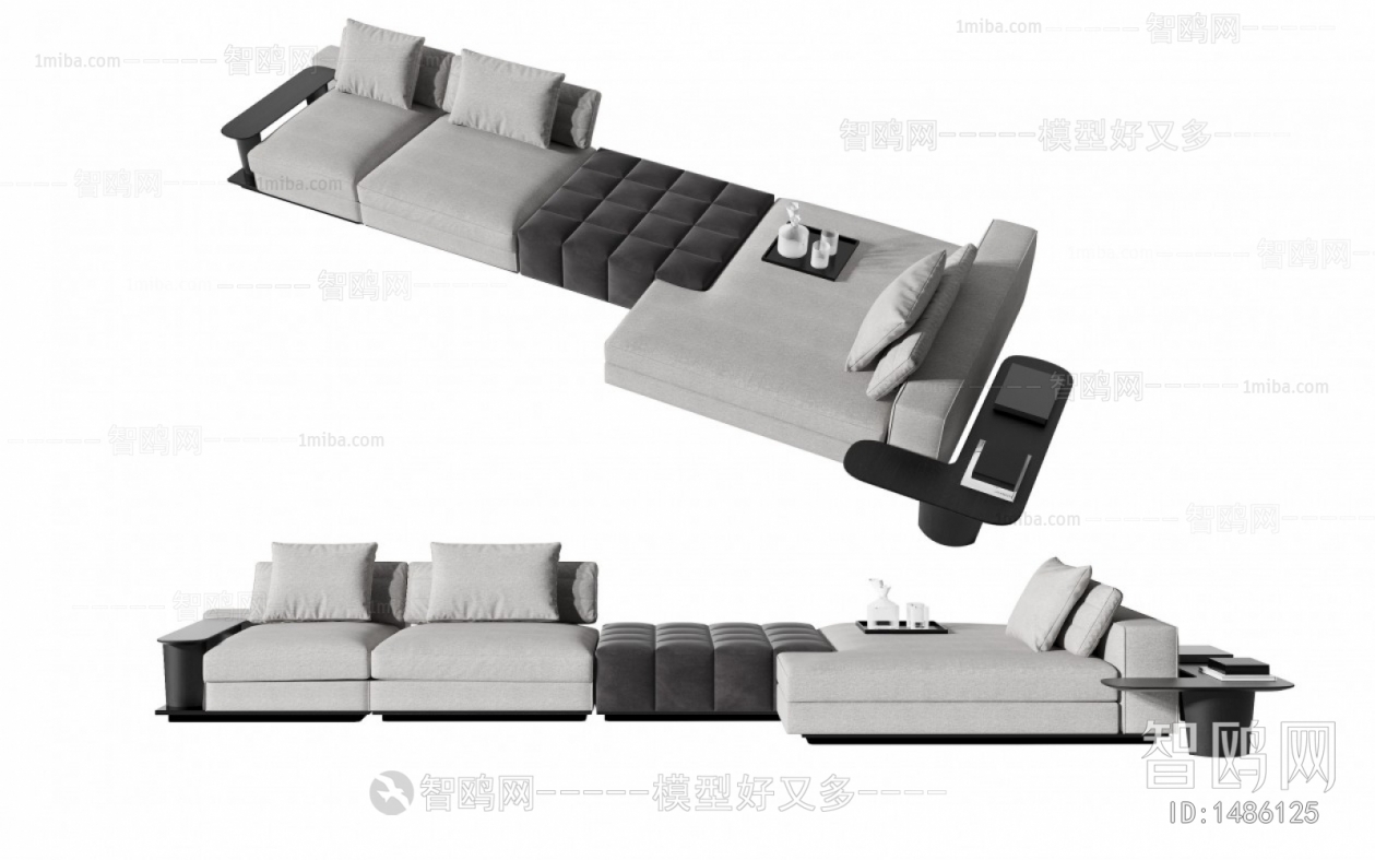 Modern Multi Person Sofa