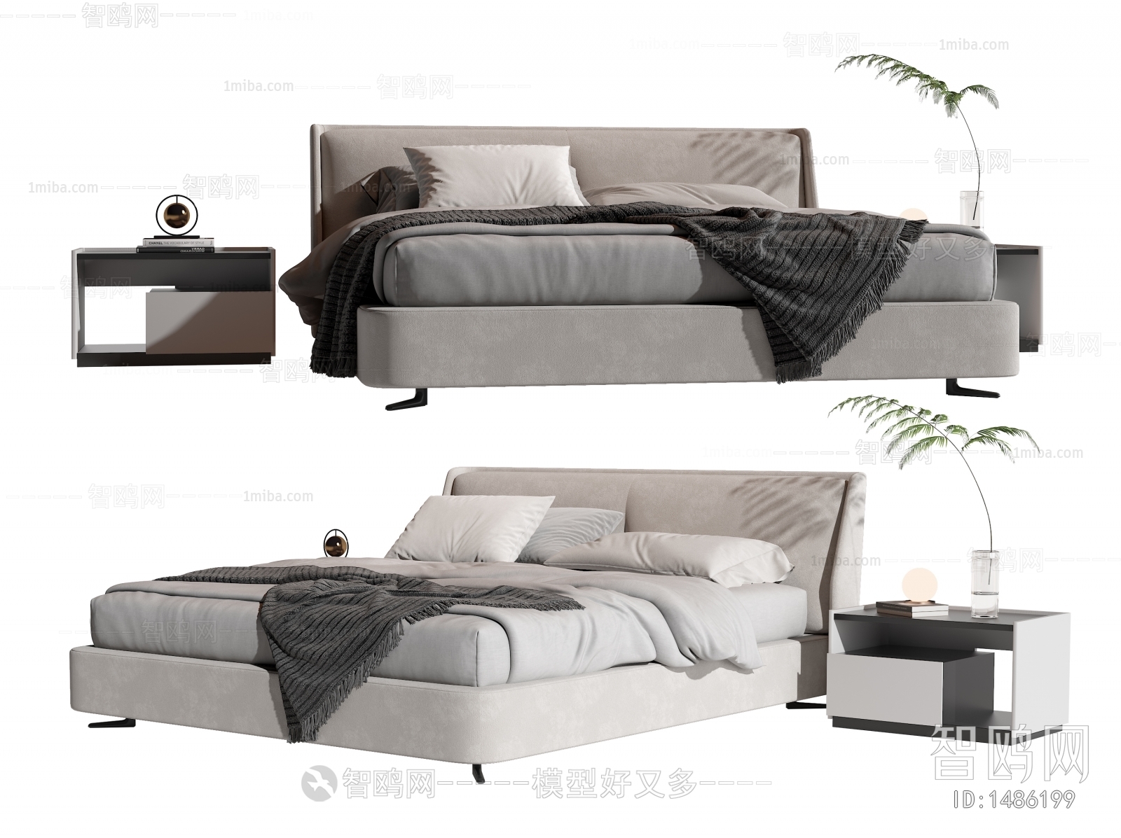 Modern Double Bed