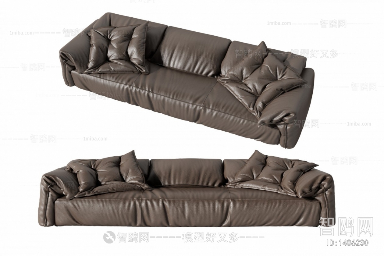 Modern Three-seat Sofa