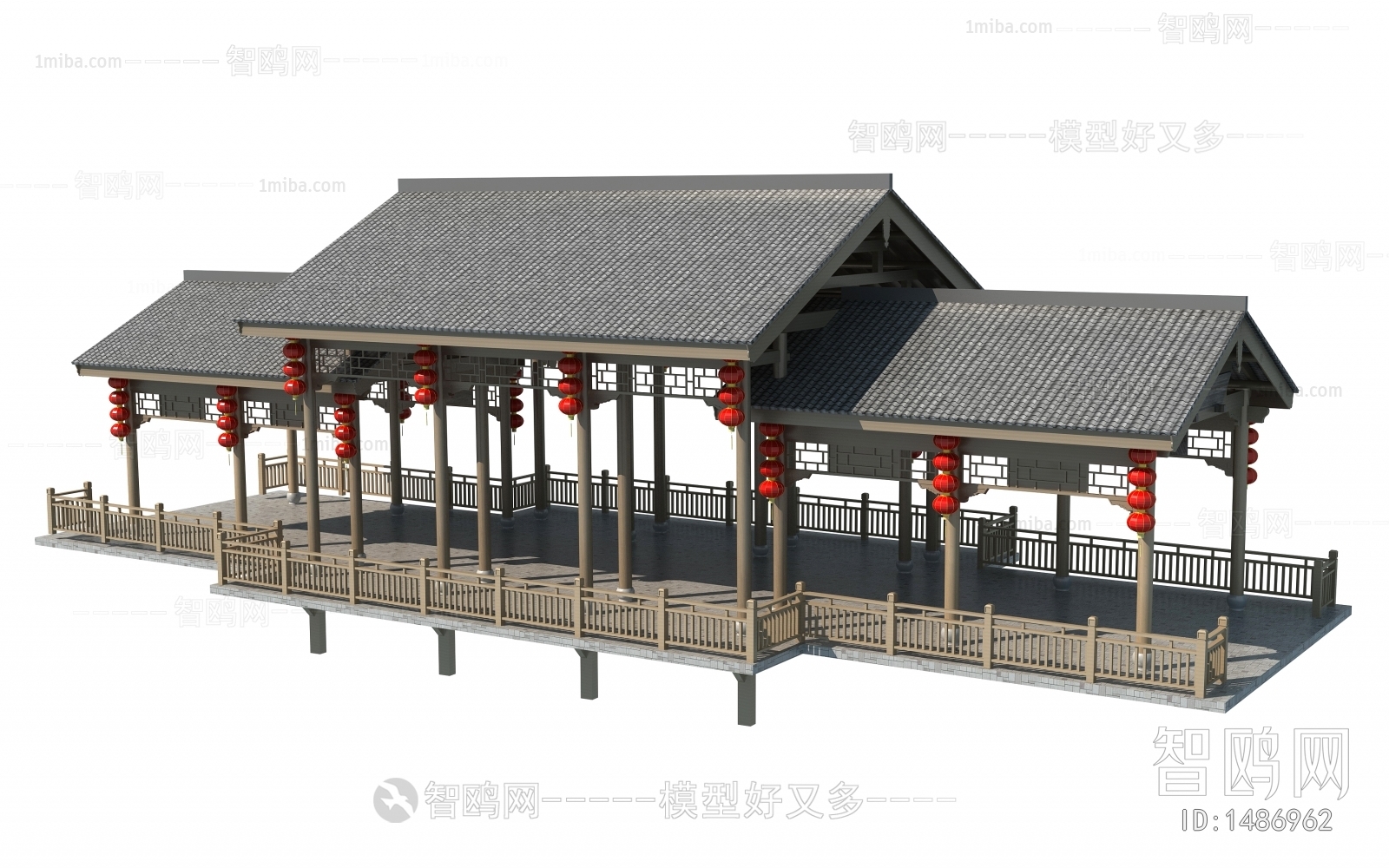 New Chinese Style Building Component