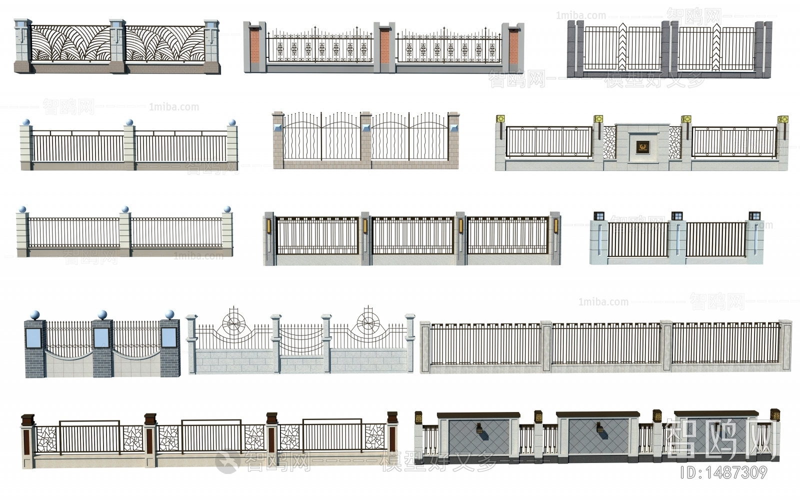 New Chinese Style Building Component