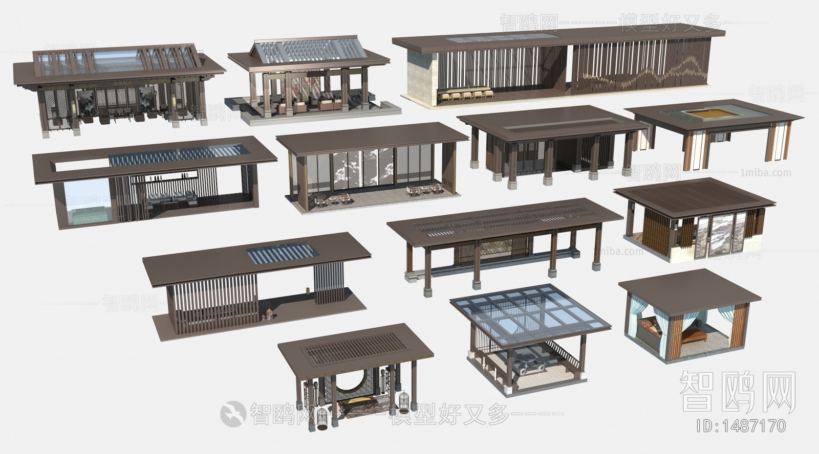 New Chinese Style Building Component