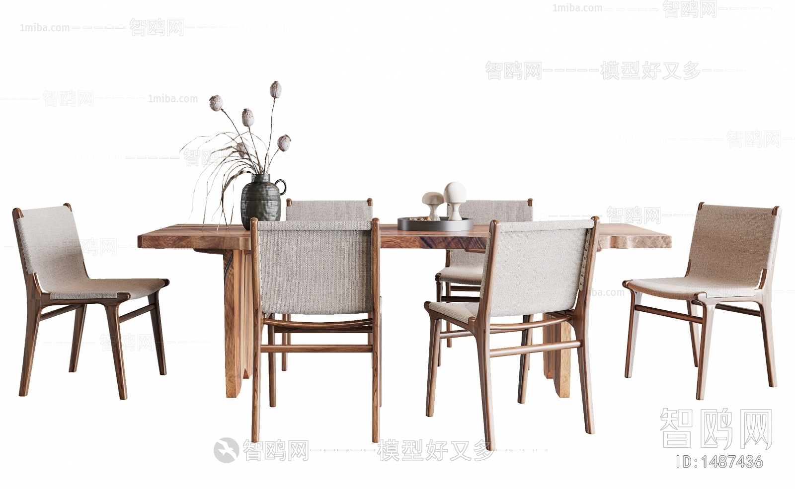 Modern Nordic Style Dining Table And Chairs