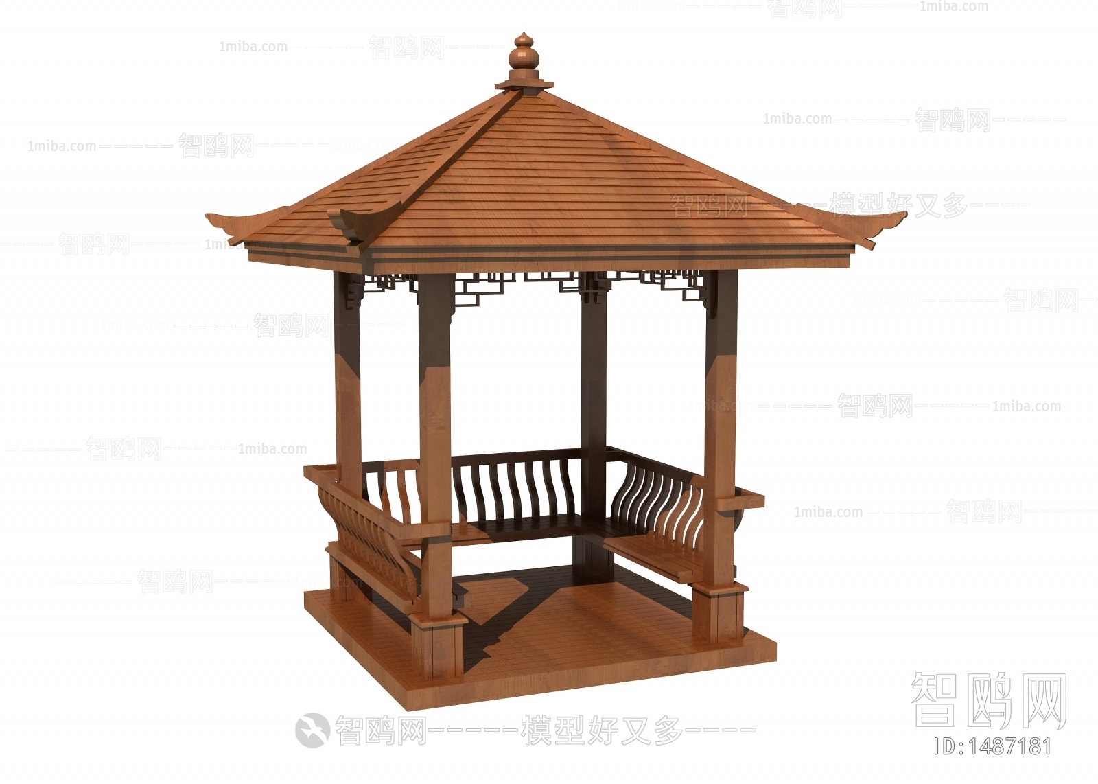 Chinese Style Building Component