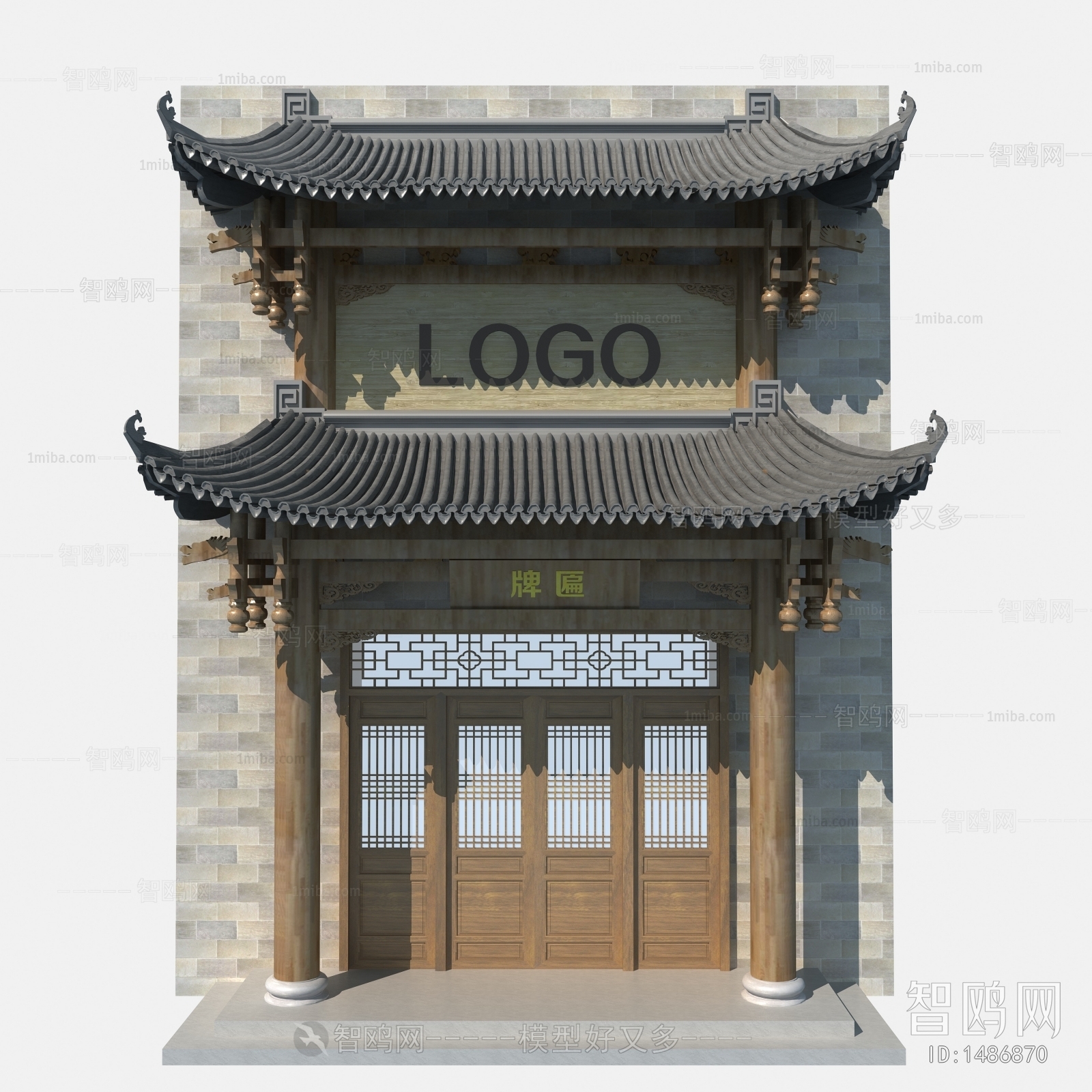 Chinese Style Facade Element