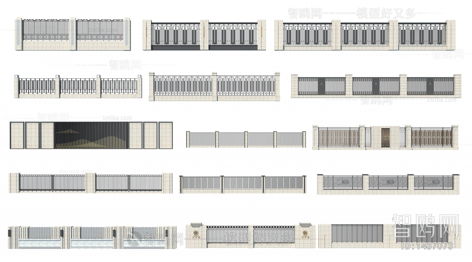 Chinese Style Building Component