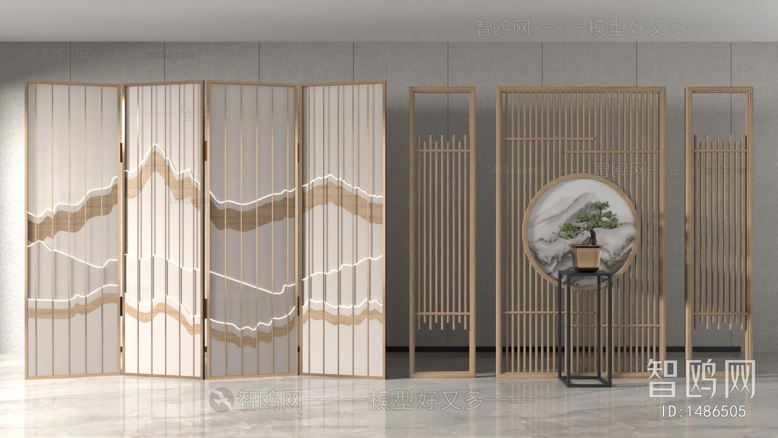 New Chinese Style Partition