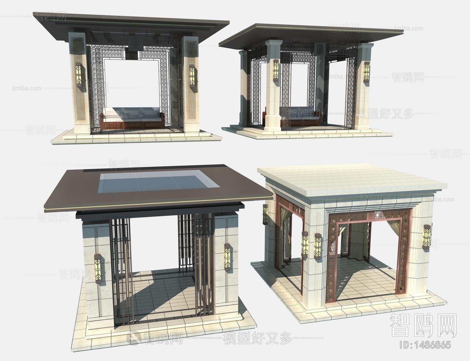 New Chinese Style Building Component