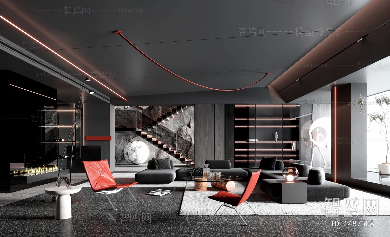 Modern A Living Room