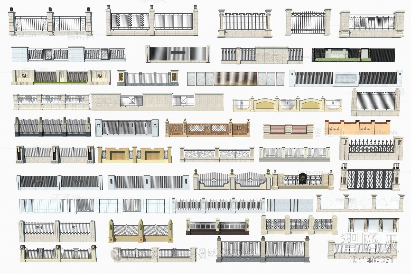 Chinese Style Building Component