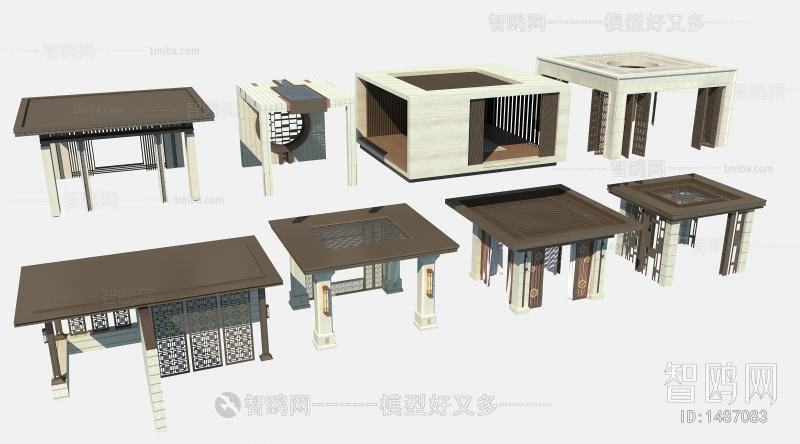 New Chinese Style Building Component