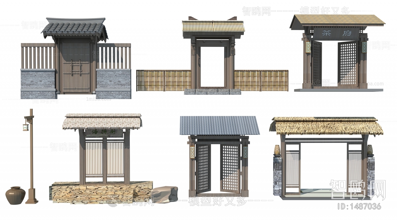 Chinese Style Facade Element