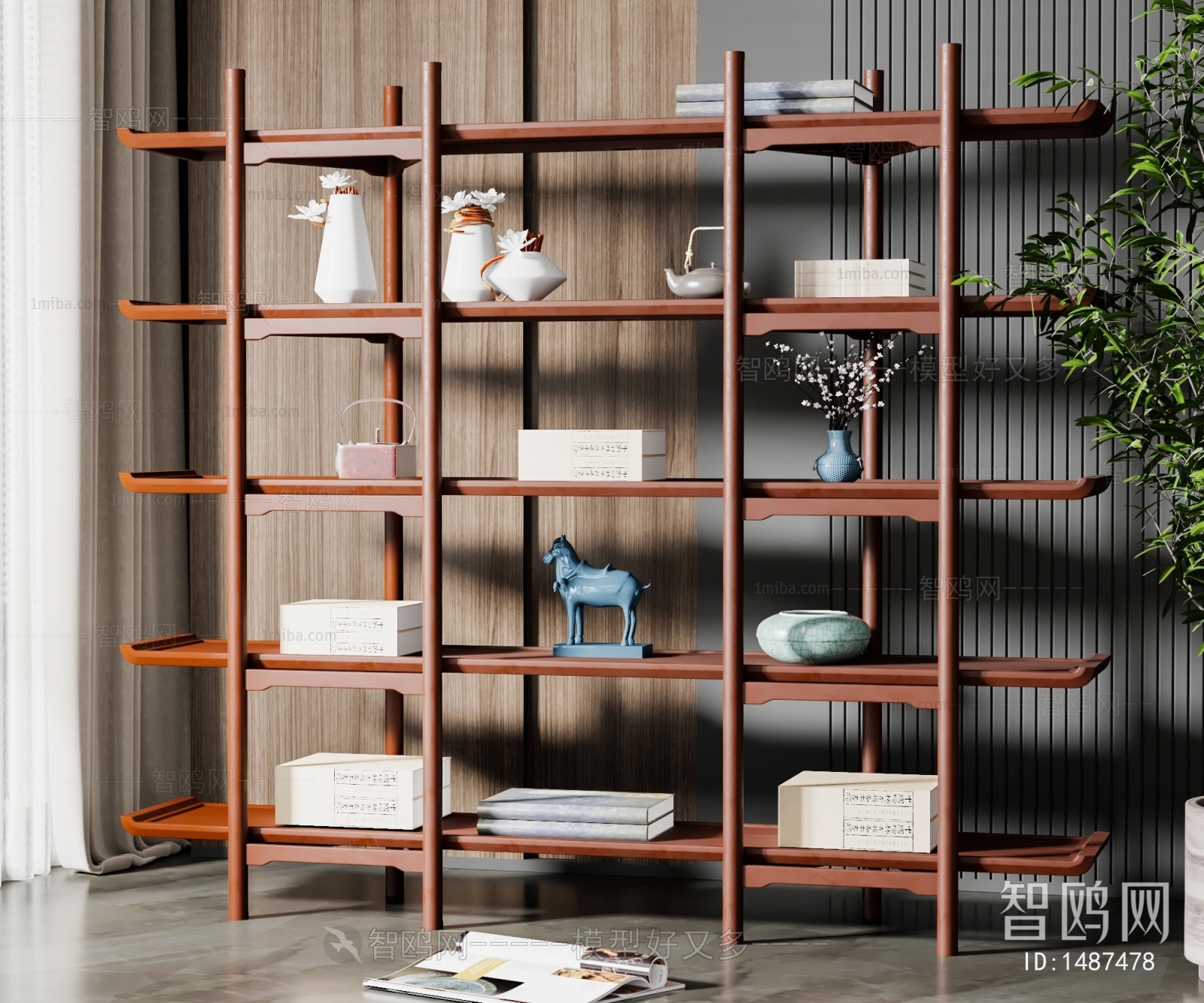 New Chinese Style Shelving