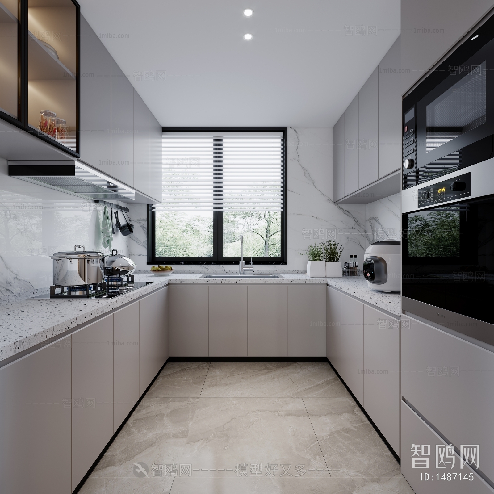 Modern The Kitchen