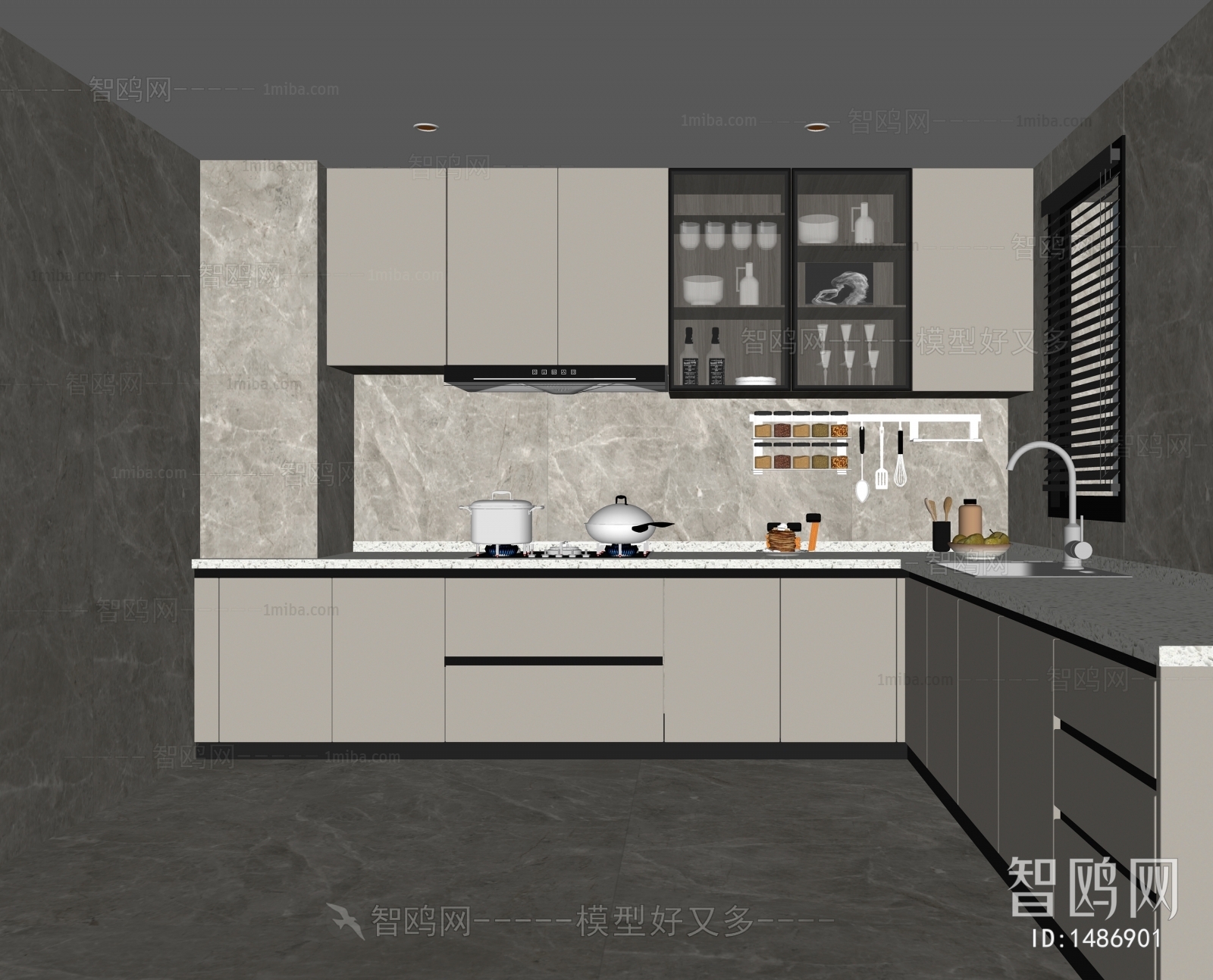 Modern The Kitchen