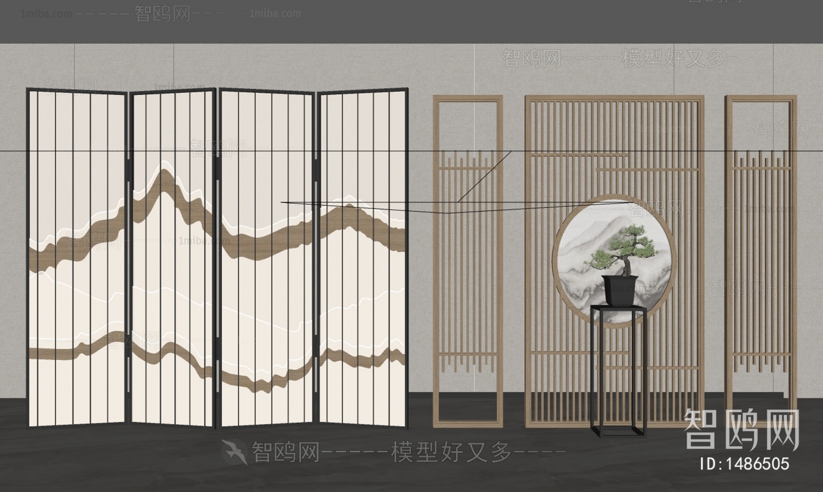 New Chinese Style Partition