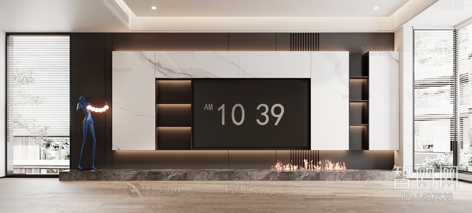 Modern TV Wall