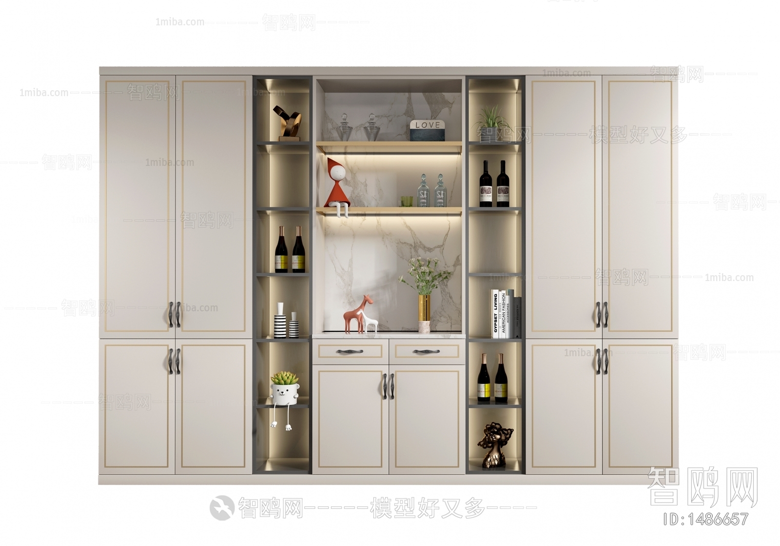 Modern Decorative Cabinet