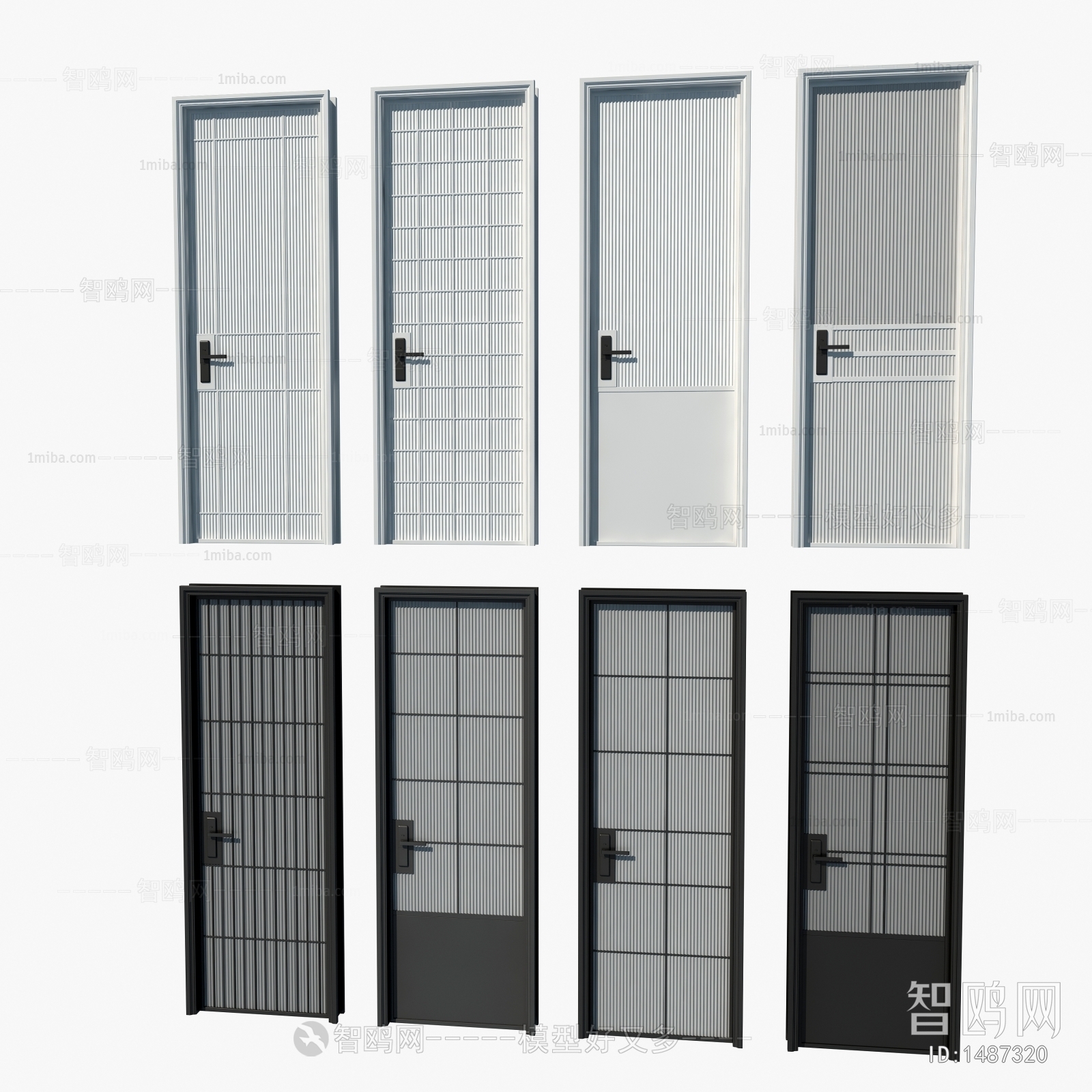 Modern Single Door