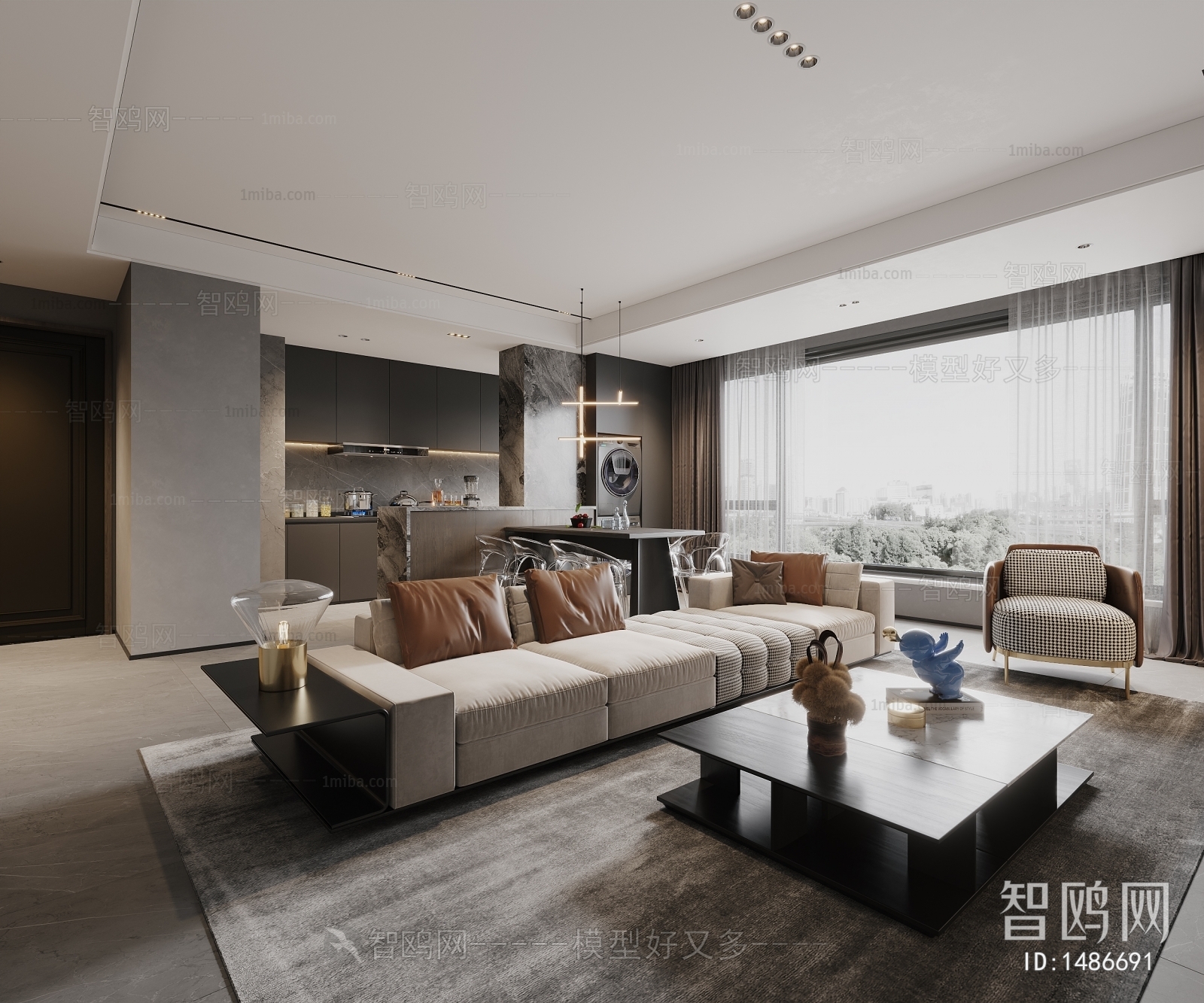 Modern A Living Room