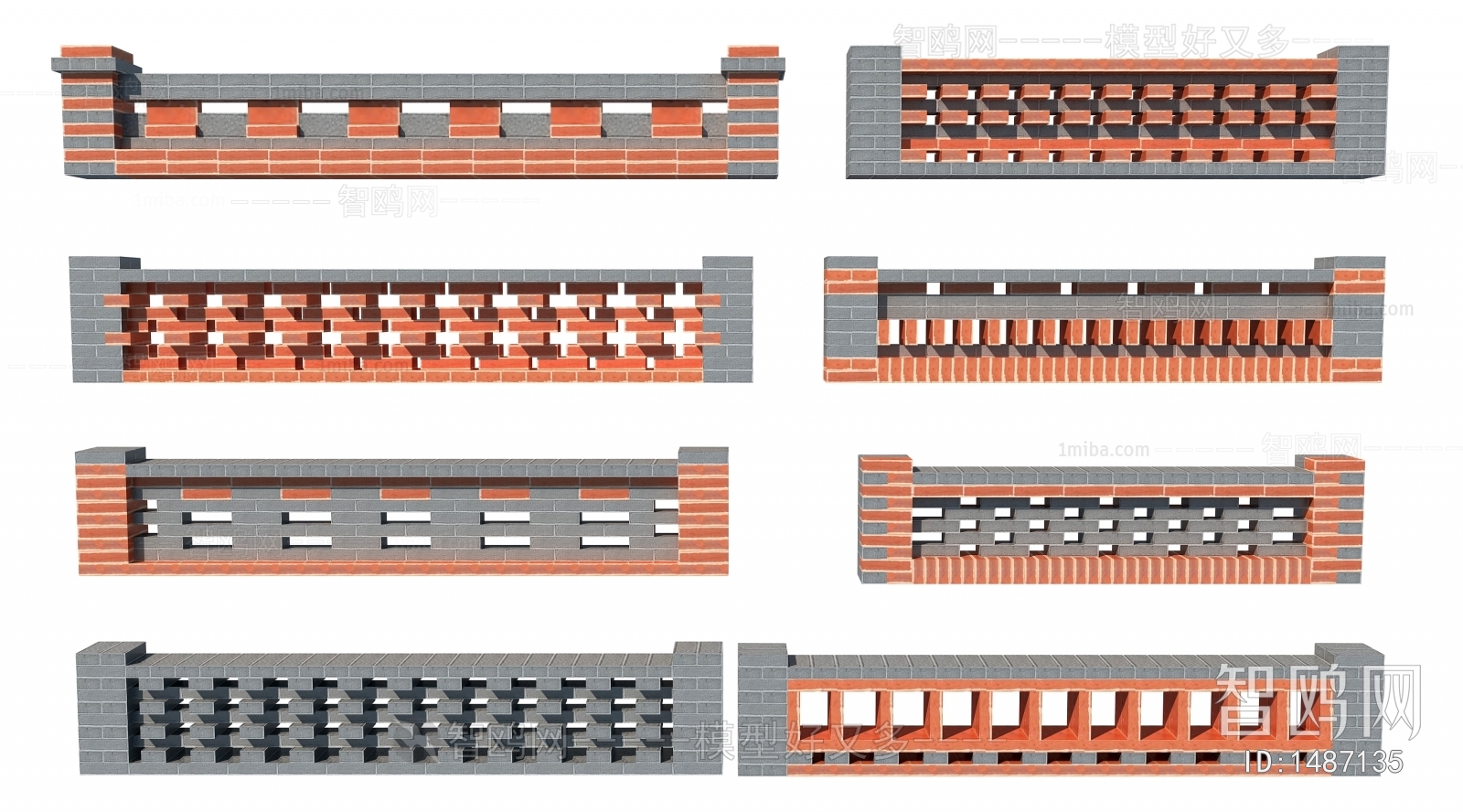 Chinese Style Building Component