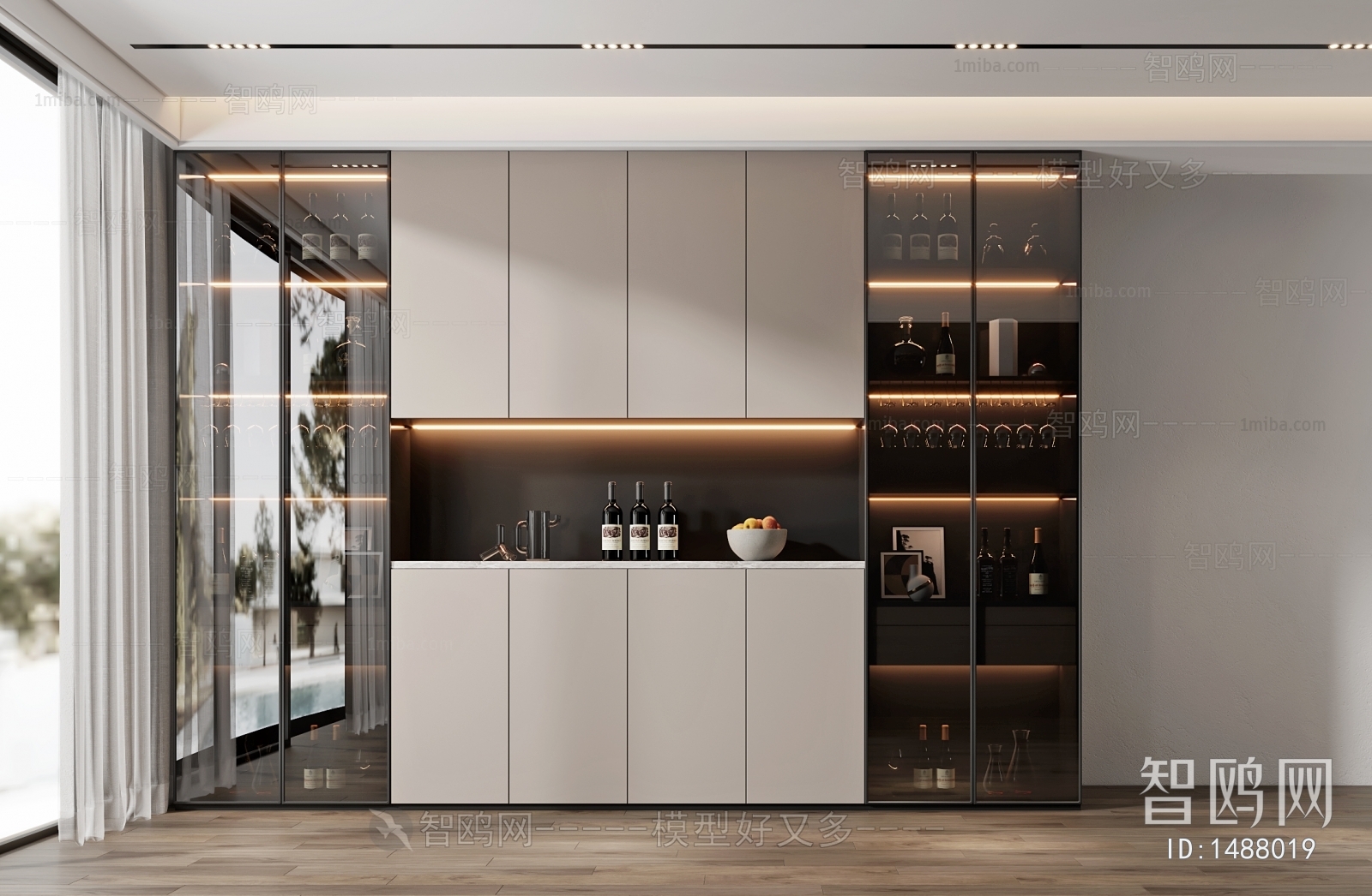 Modern Wine Cabinet