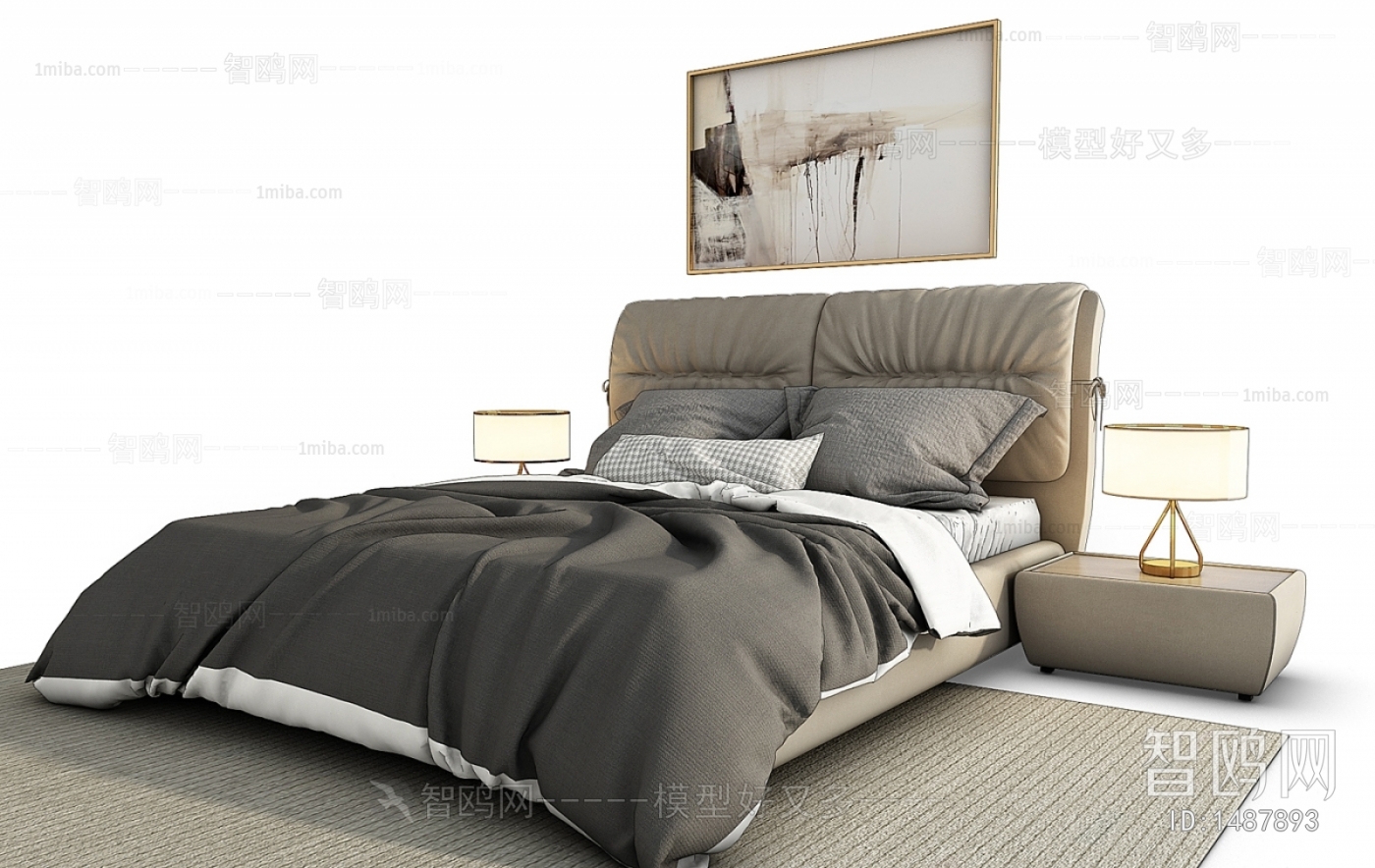 Modern Double Bed