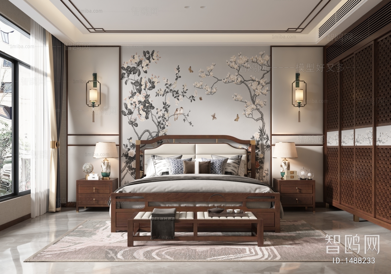 Chinese Style Bedroom