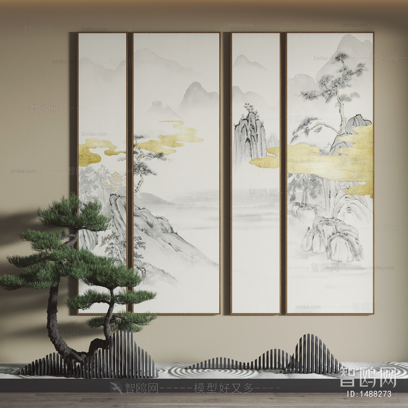 New Chinese Style Painting