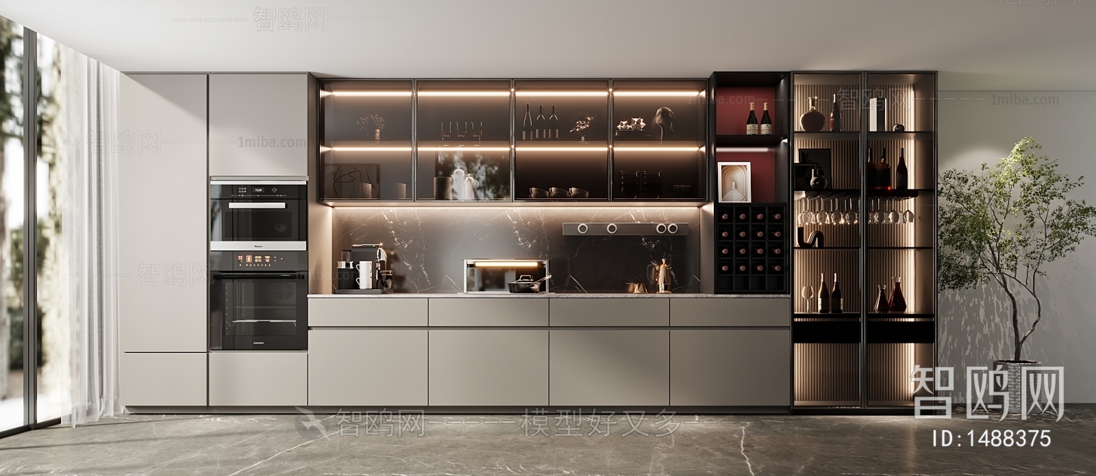 Modern Wine Cabinet