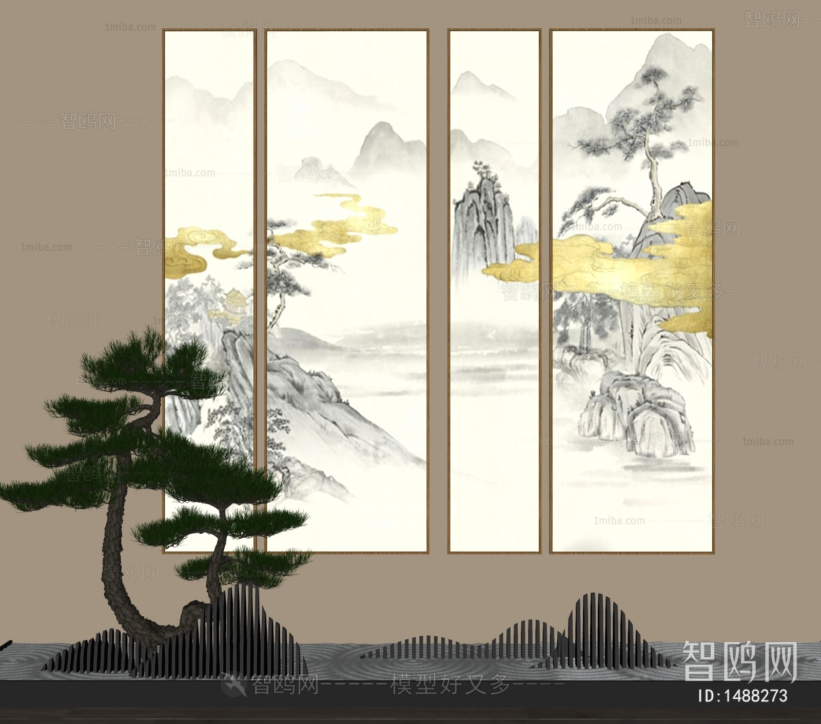 New Chinese Style Painting