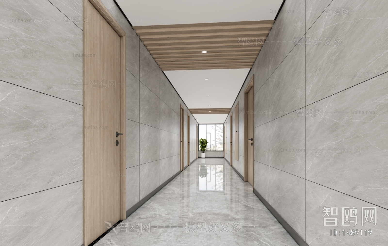 Modern Corridor/elevator Hall