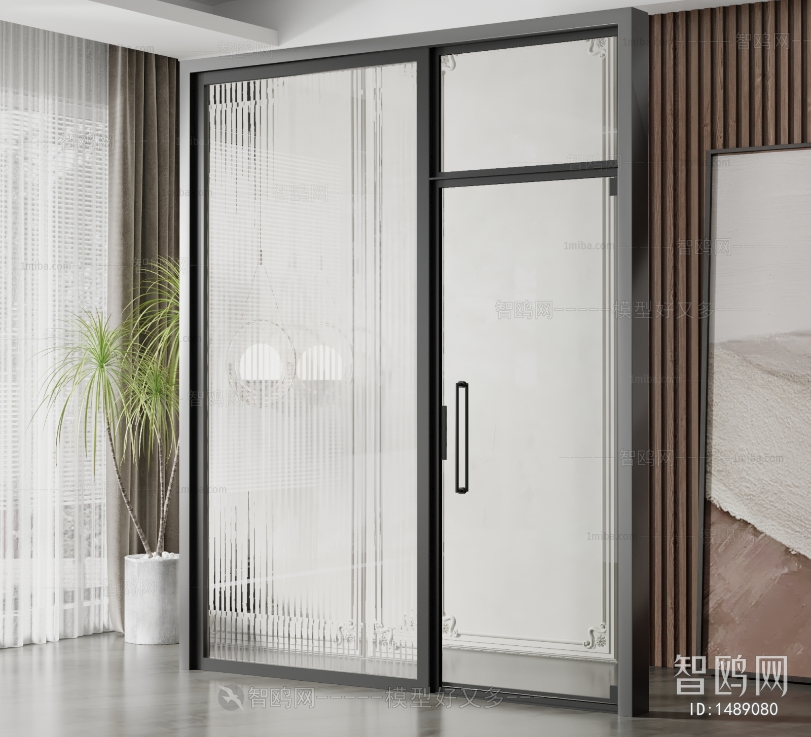 Modern Single Door