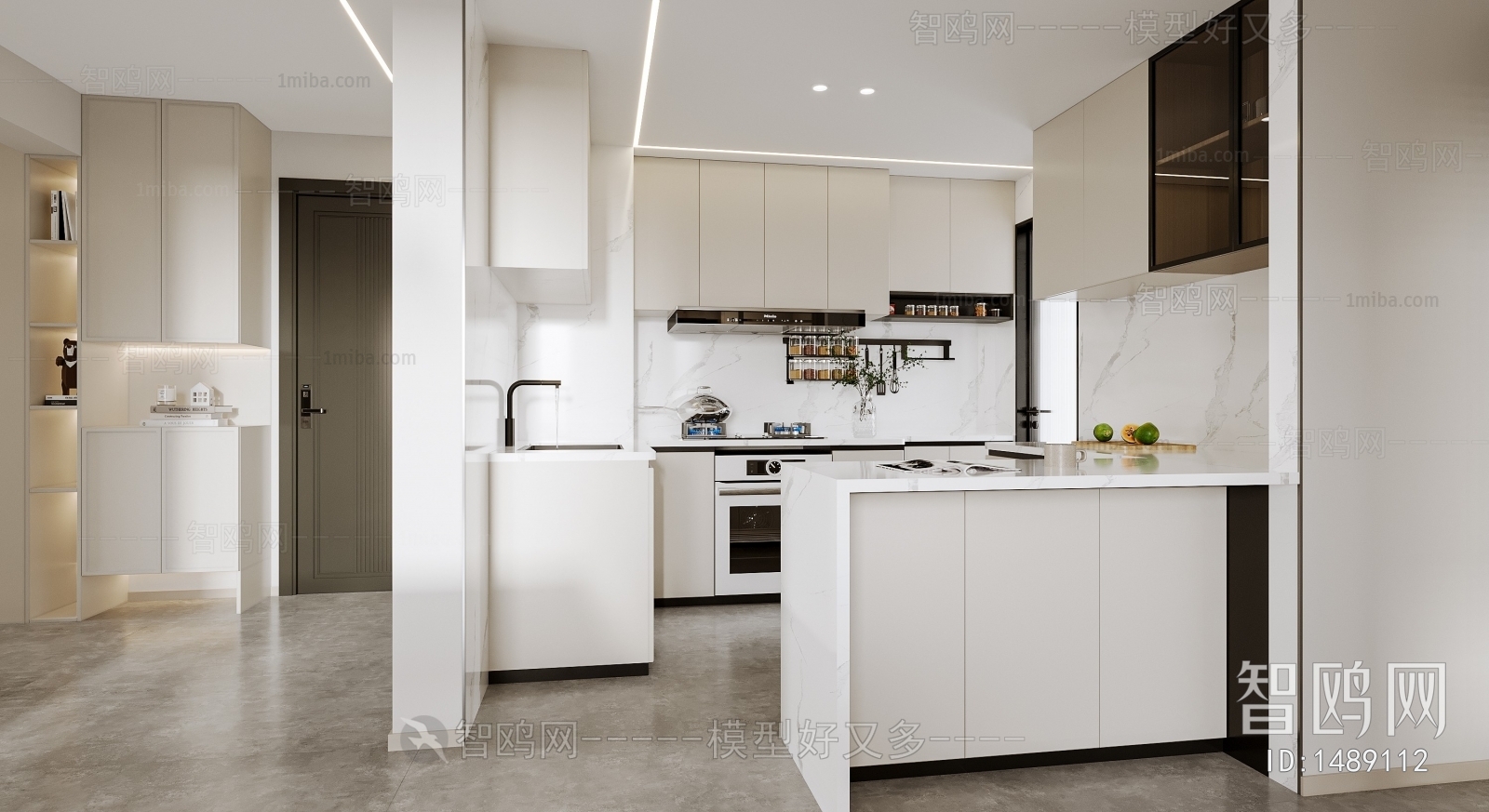 Modern Open Kitchen