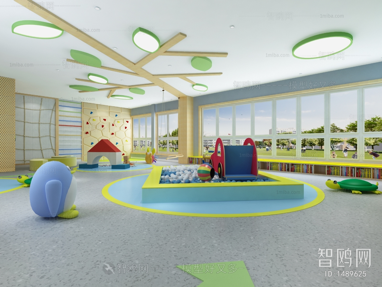 Modern Children's Playroom