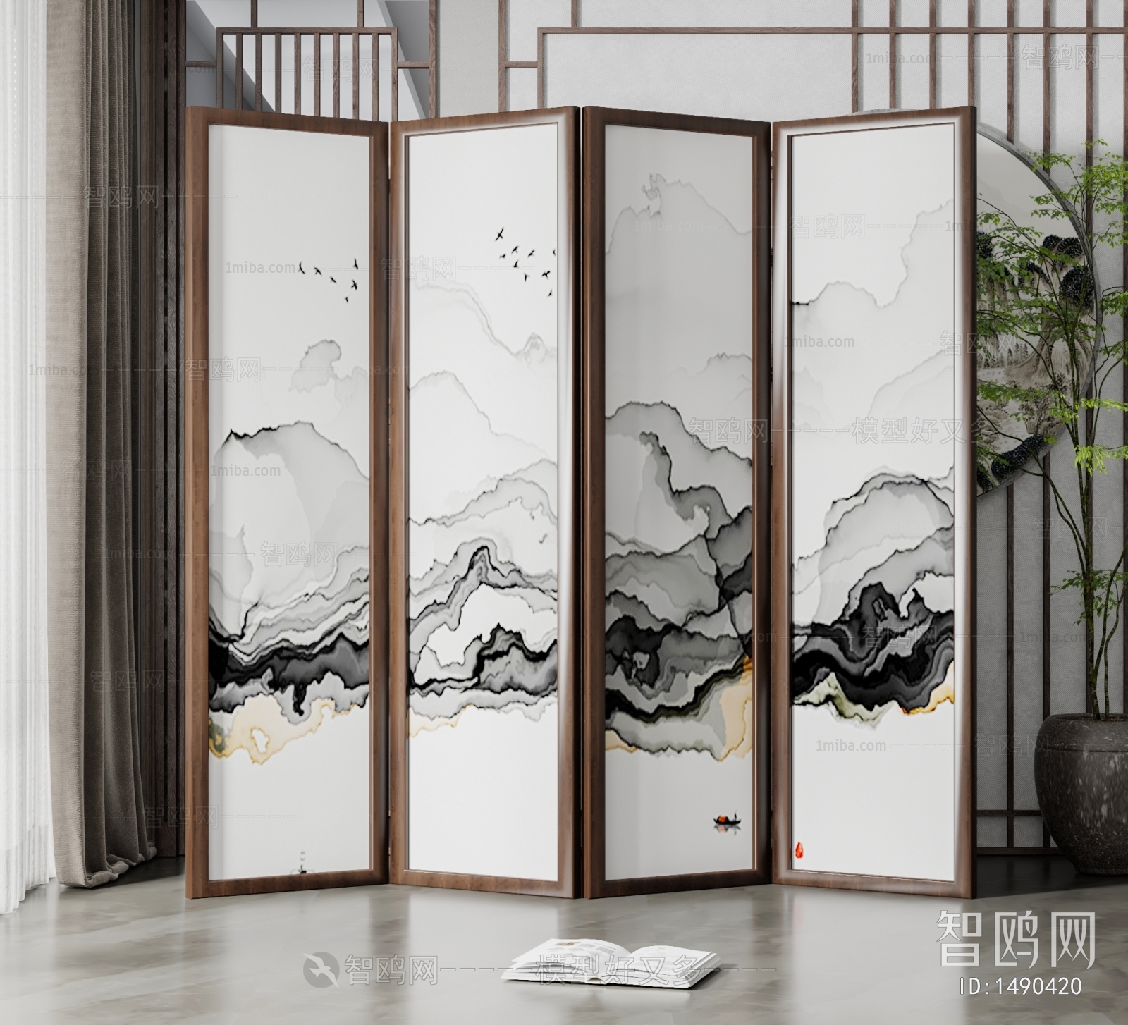 New Chinese Style Partition