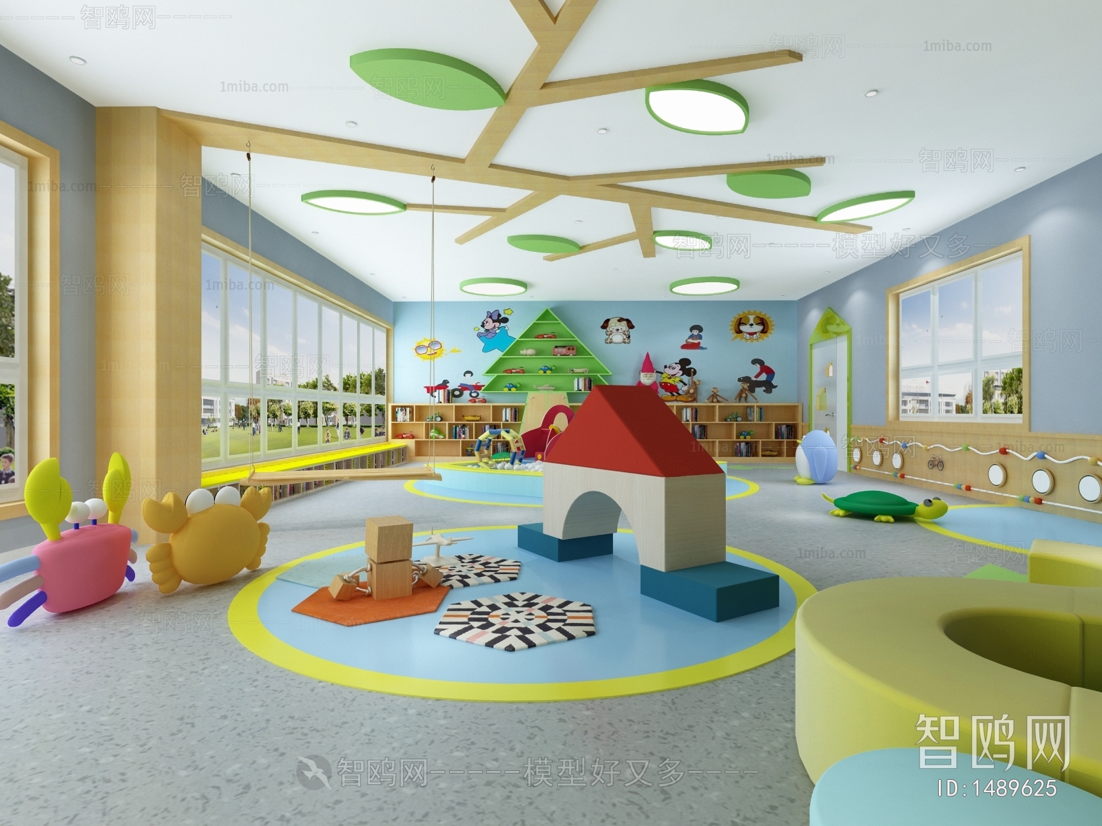 Modern Children's Playroom