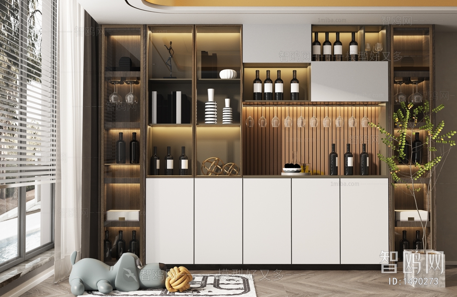 Modern Wine Cabinet