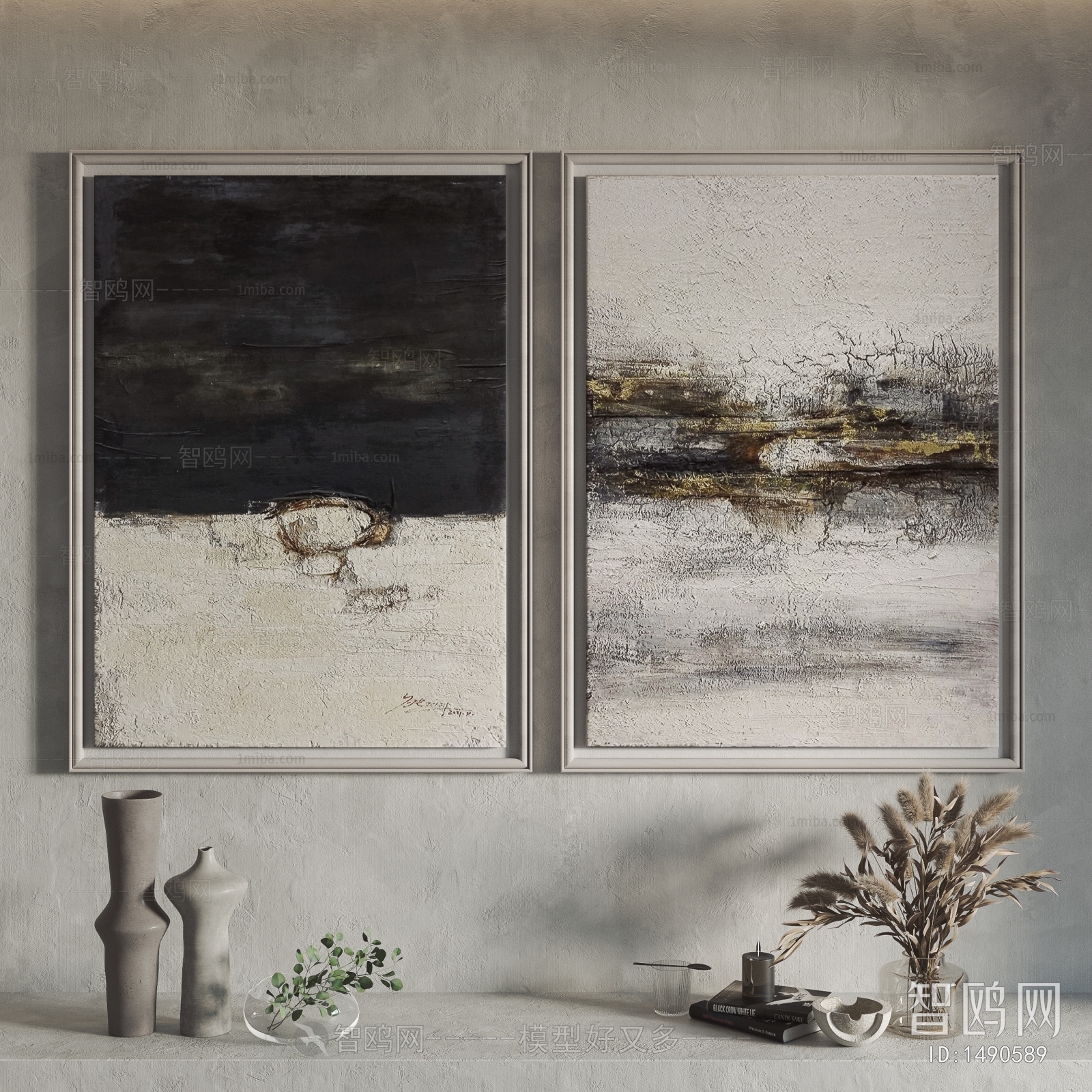 Wabi-sabi Style Painting