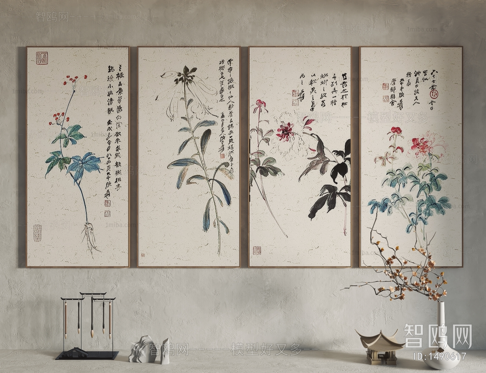 New Chinese Style Painting