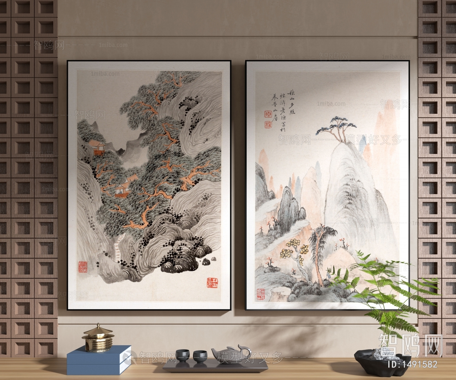 New Chinese Style Painting