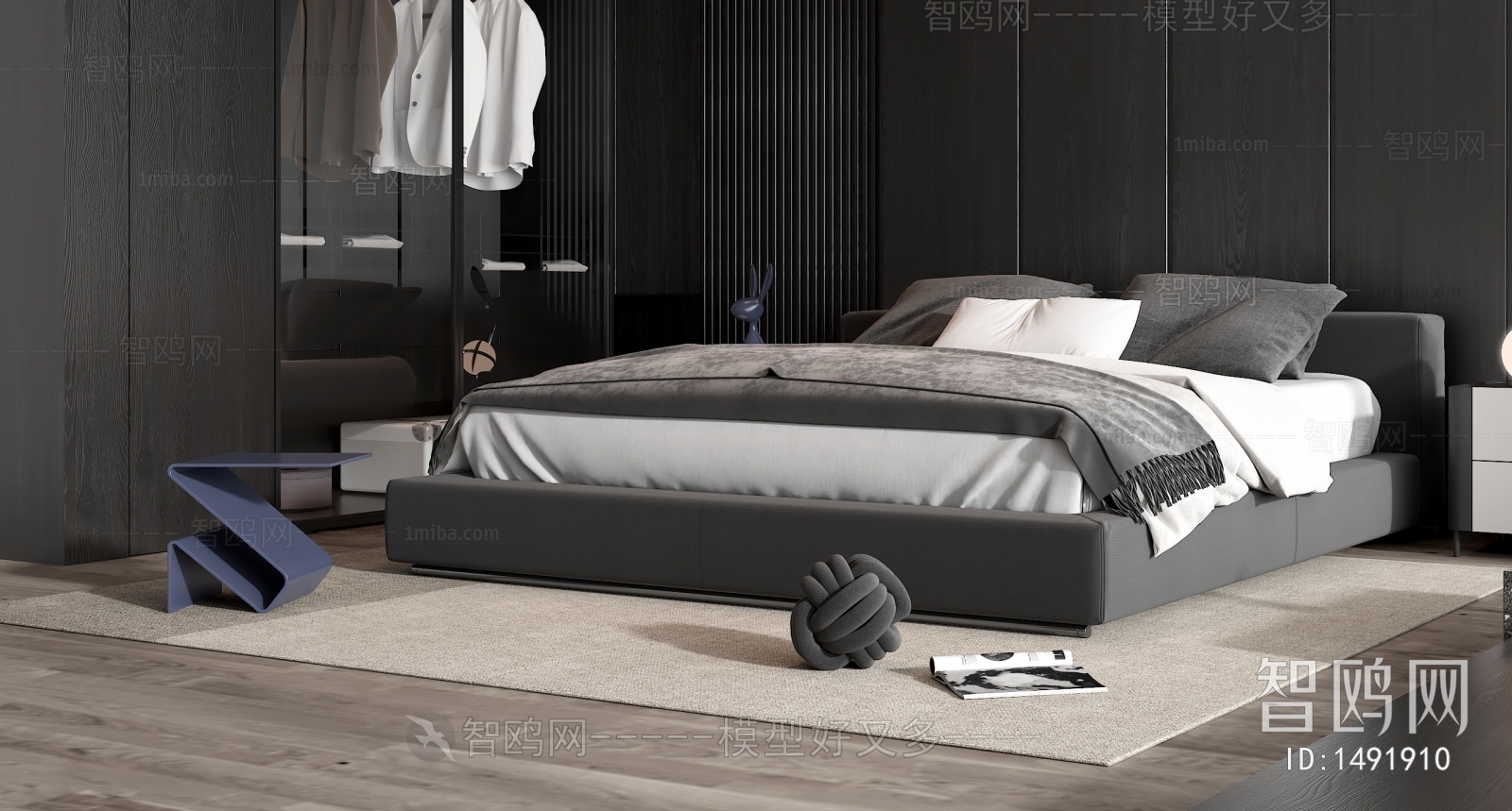 Modern Double Bed