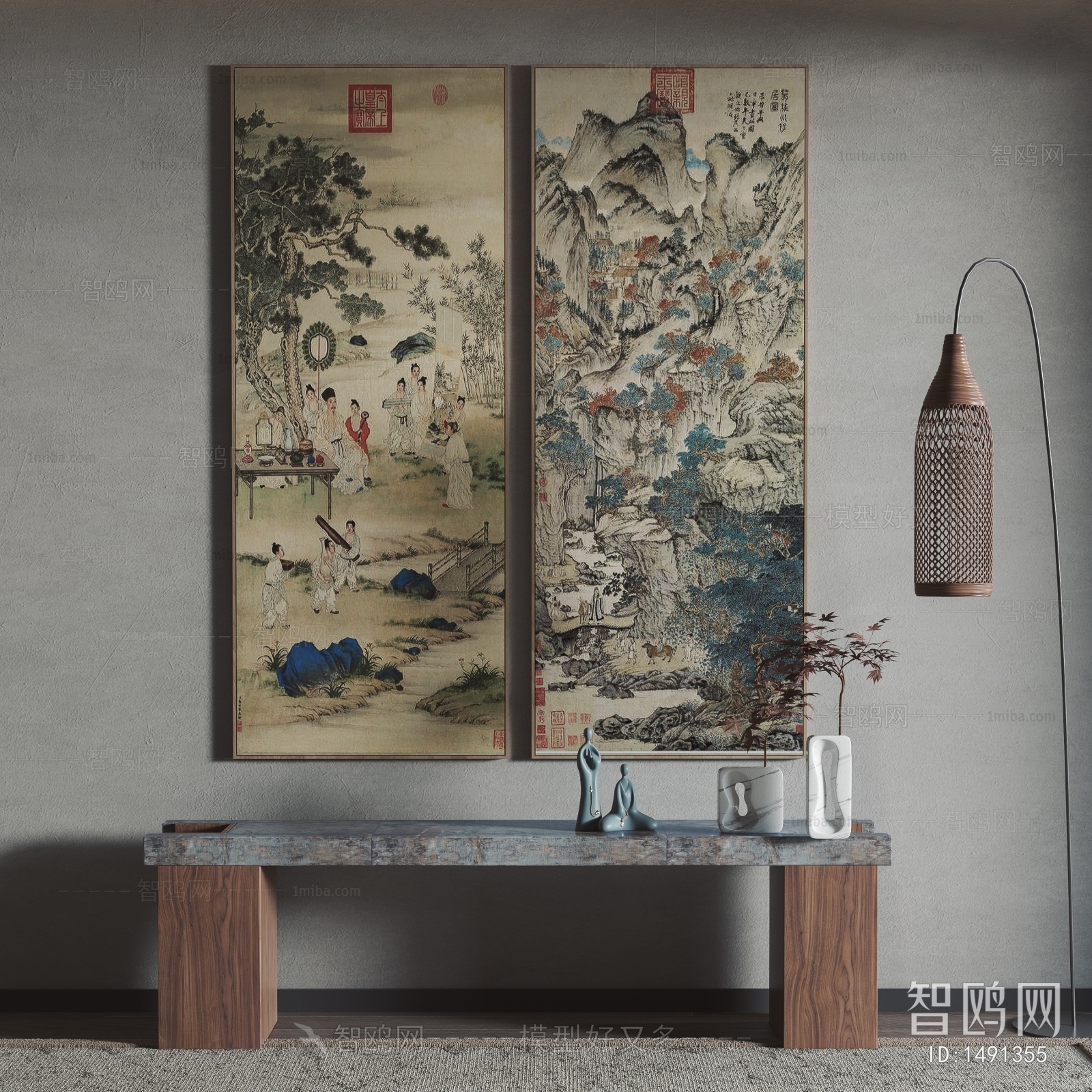 New Chinese Style Painting