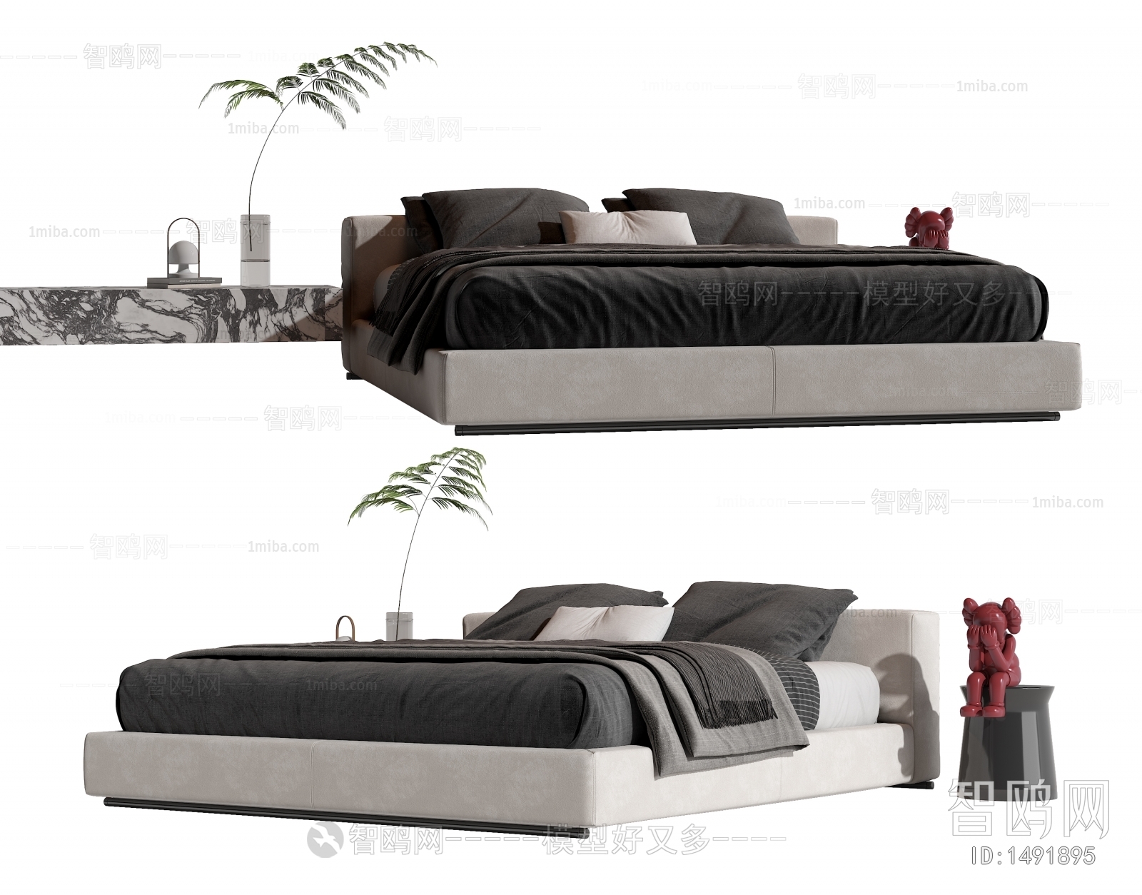 Modern Double Bed