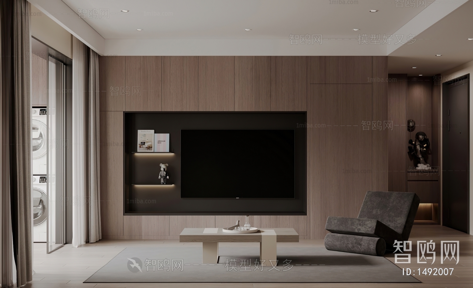 Modern TV Wall