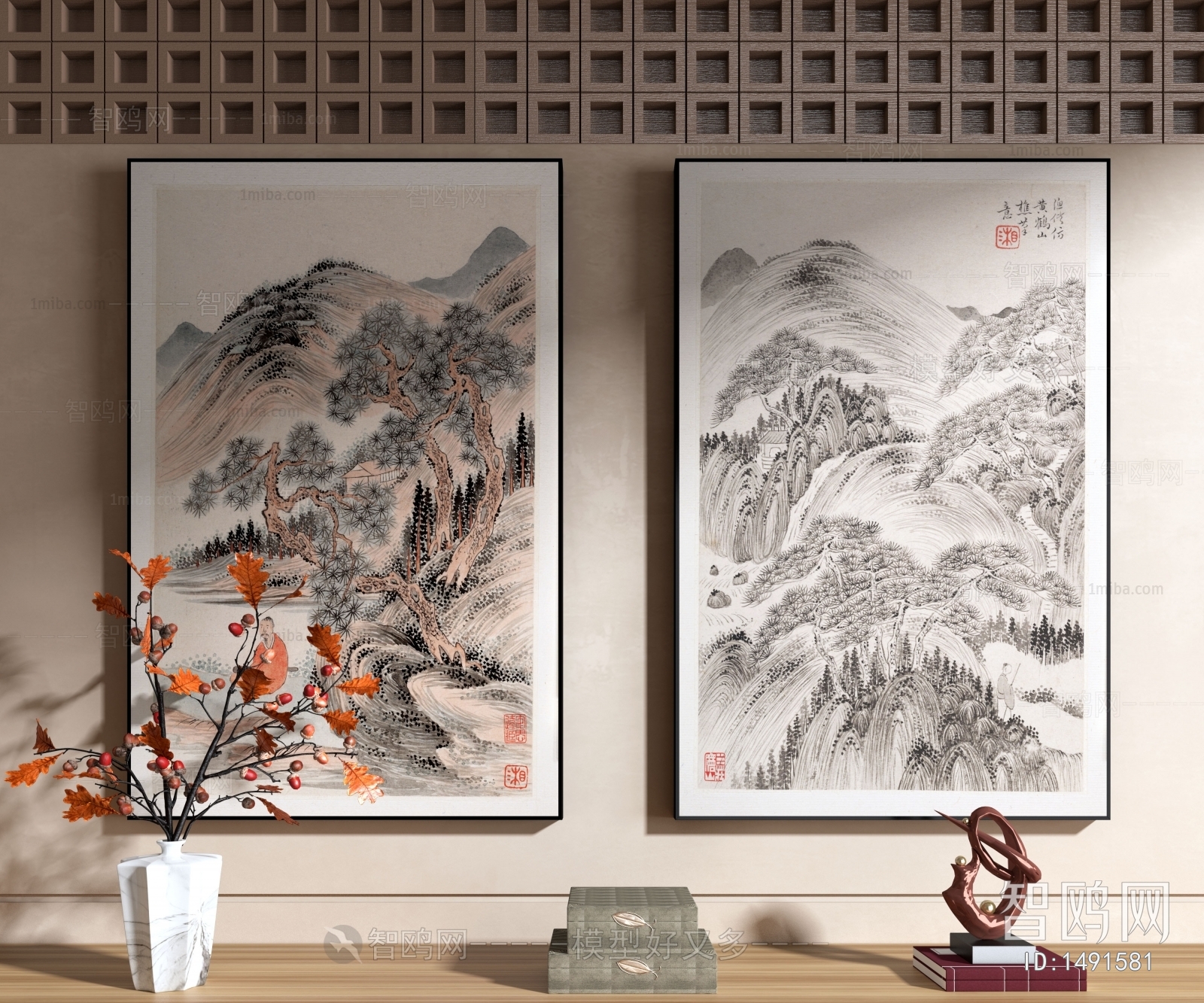 New Chinese Style Painting