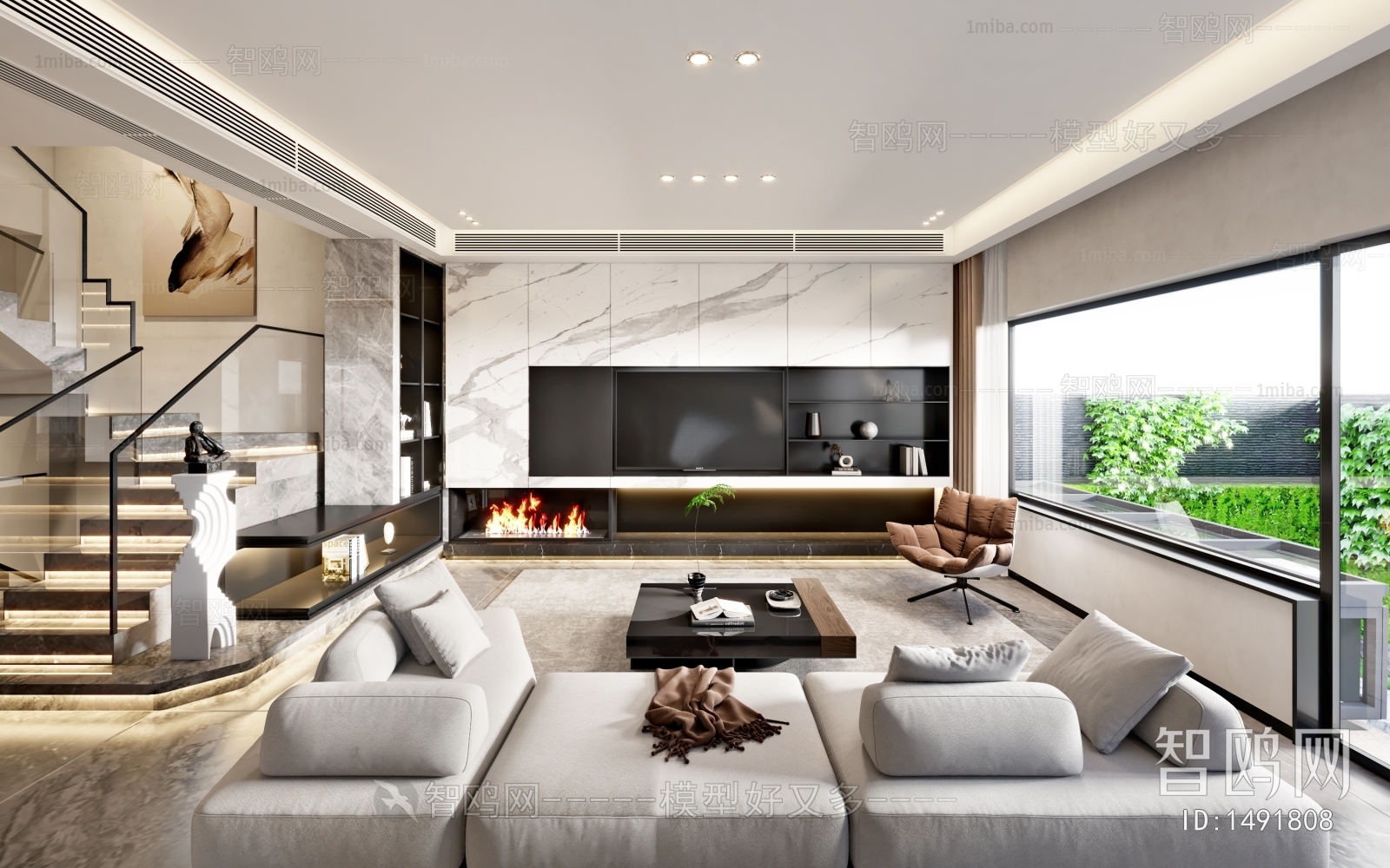 Modern A Living Room