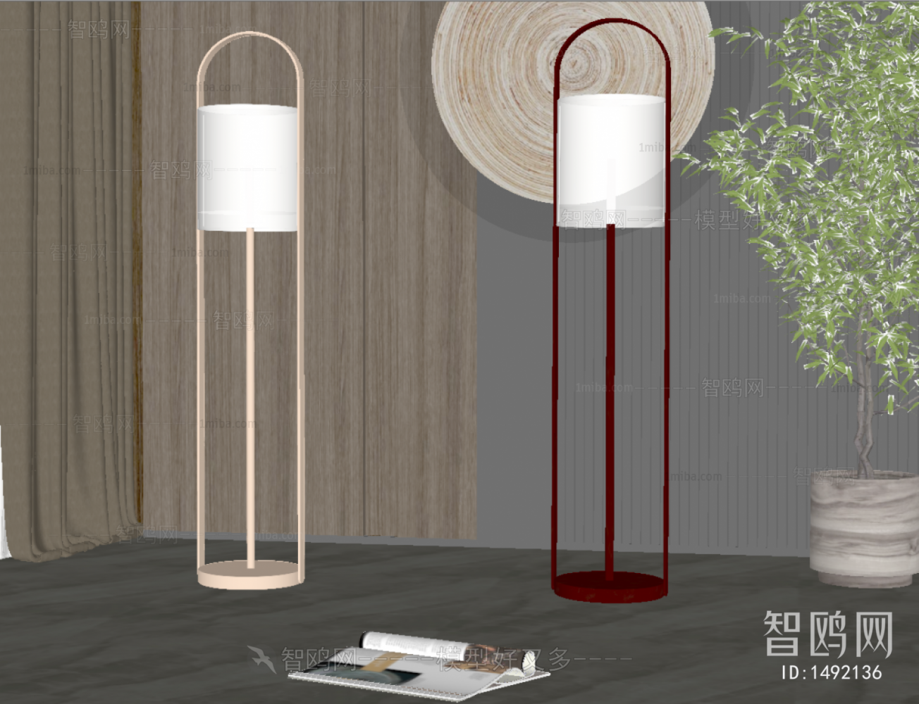 New Chinese Style Floor Lamp